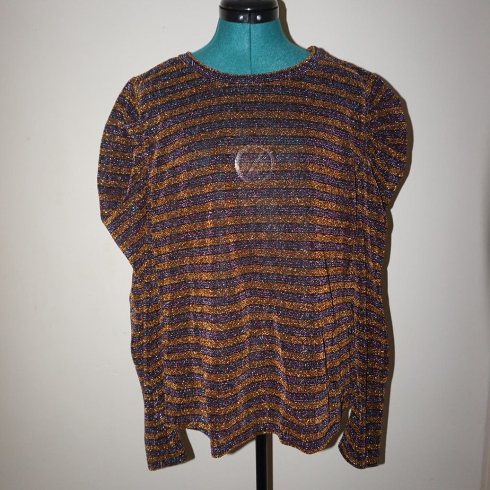 Very Cute Shiny Stripe Shirt